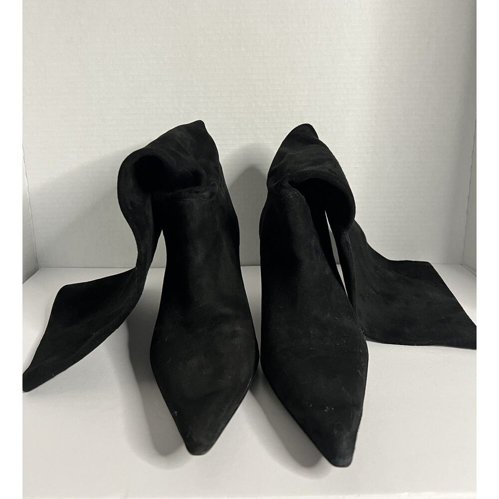 Vintage Enzo Angiolini Women’s Suede Chic Black Boots Sz 10M